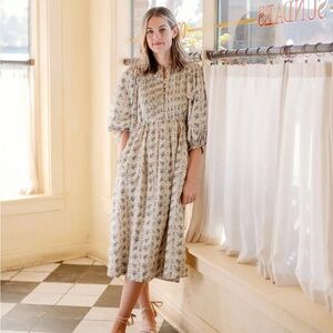 Baybala Mallie Dress in Slate Gardens